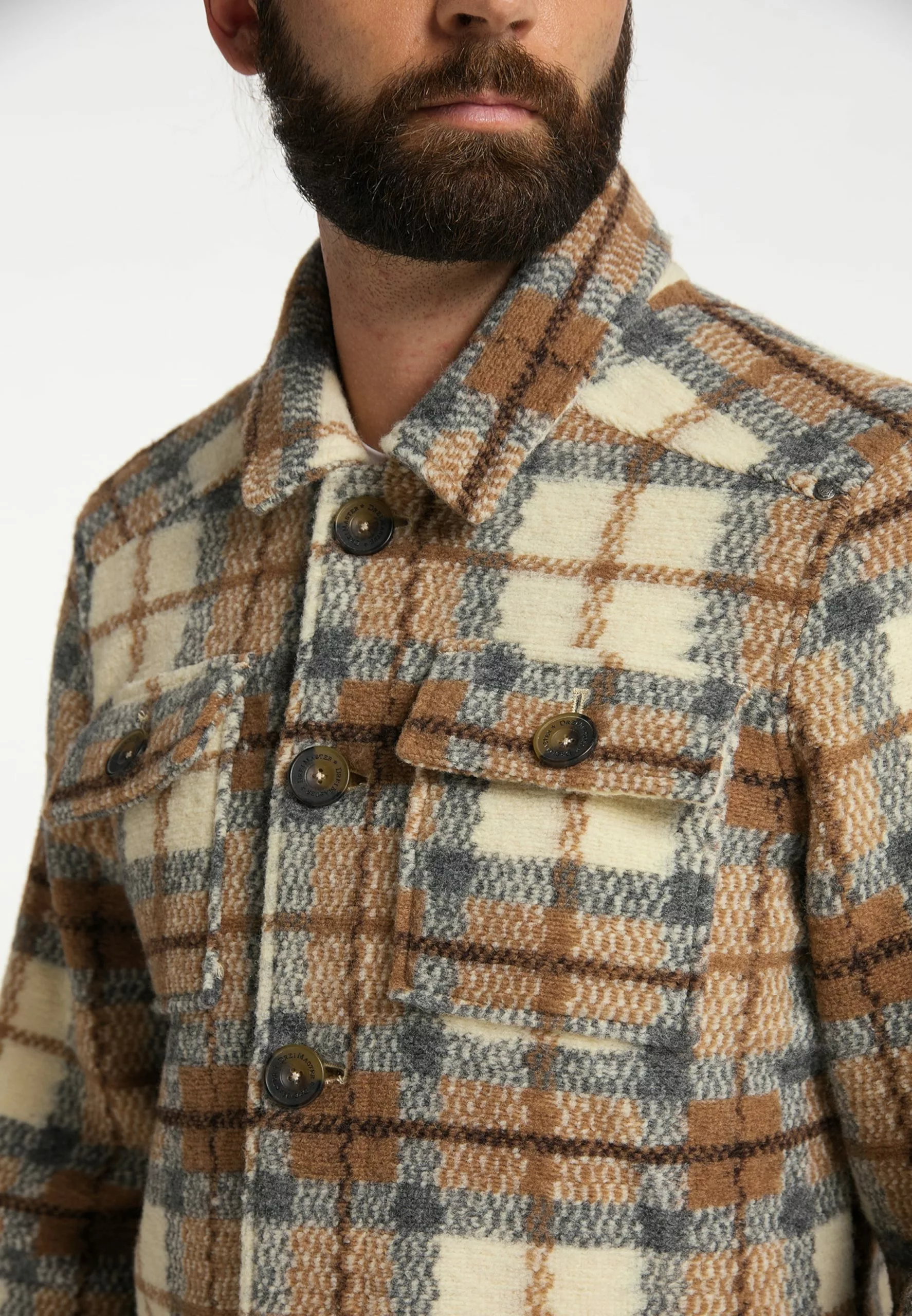 DreiMaster Vintage Vestes De Mi-saison Veste Mi-saison Homme Beige 5 DreiMaster Vintage Vestes De Mi-saison Veste Mi-saison Homme Beige – Image 5