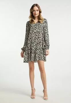 Mini-robes Robe Femme Crème / Noir 7 Mini-robes Robe Femme Crème / Noir -Magasin Vintage Dreimaster 037b35edfa29275b77df2caff001f08e