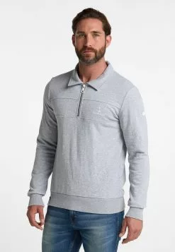 Sweatshirts Sweat-shirt Homme Gris Chiné -Magasin Vintage Dreimaster 04e5990011b1c3cb92e1ab1b556749ab