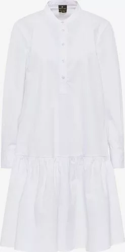Robes Fluides Robe-chemise Femme Blanc