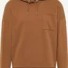 DreiMaster Vintage Sweats à Capuche Sweat-shirt Homme Camel