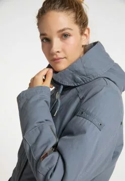 DreiMaster Vintage Parkas Parka D’hiver Femme Bleu-gris 9 DreiMaster Vintage Parkas Parka D’hiver Femme Bleu-gris -Magasin Vintage Dreimaster 073d110fb905ff49a58990ccbe815197