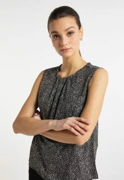 Hauts Sans Manches Haut Femme Noir -Magasin Vintage Dreimaster 077d865a0d9d8ce80713da82bdd87f37