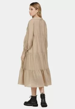 DreiMaster Vintage Robes Dété Robe D’été Femme Noisette -Magasin Vintage Dreimaster 0a7c313edd5f07544e419cc5f793262d