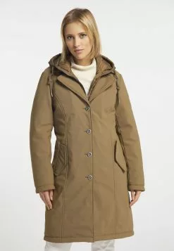 Manteaux Dhiver Manteau D’hiver Femme Beige Foncé -Magasin Vintage Dreimaster 0b2f7184ea542bd01a02e6c43615318f