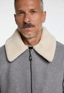 DreiMaster Vintage Vestes De Mi-saison Veste Mi-saison Homme Gris -Magasin Vintage Dreimaster 11c3accff675f06a01cd6153fdd770fb