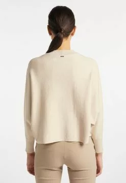 Pulls Basiques Pull-over Femme Beige Clair -Magasin Vintage Dreimaster 11d546bb3bf39052db2b1969ab89092c