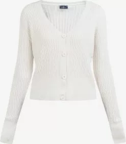 Gilets Cardigan Femme Blanc