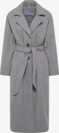 DreiMaster Vintage Manteaux De Mi-saison Manteau Mi-saison Femme Gris Clair