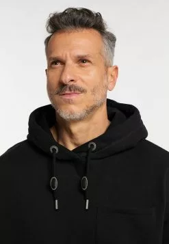 DreiMaster Vintage Sweats à Capuche Sweat-shirt Homme Noir -Magasin Vintage Dreimaster 1330182f38badf94bf1c9e37a266eba0