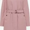 Manteaux De Pluie Manteau Mi-saison Femme Rose Ancienne
