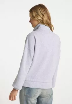 DreiMaster Vintage Sweats Zippés Veste De Survêtement Femme Gris Chiné -Magasin Vintage Dreimaster 148fd3f07185561d47c407fb4dff5022