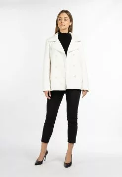 Vestes De Mi-saison Veste Mi-saison Nascita Femme Blanc -Magasin Vintage Dreimaster 15ce7d37703117724e1afc29d4e2d201