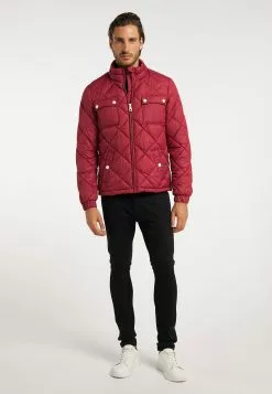Vestes De Mi-saison Veste Mi-saison Homme Rouge Carmin -Magasin Vintage Dreimaster 161e90bfa2863b7ac06f16588cfc8626