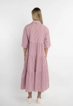 Robes Longues Robe Femme Rouge / Blanc -Magasin Vintage Dreimaster 16a2e80353c2a194f5b6cb459871ad35