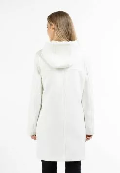 Dufflecoats Manteau Mi-saison Femme Blanc Cassé -Magasin Vintage Dreimaster 170a47e9f42f7ad4624c7cbe0bb6de38