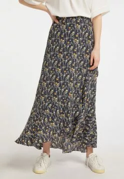 DreiMaster Vintage Jupes Longues Jupe Femme Graphite -Magasin Vintage Dreimaster 19016c0c4491ccbdf549bc4c8f028892