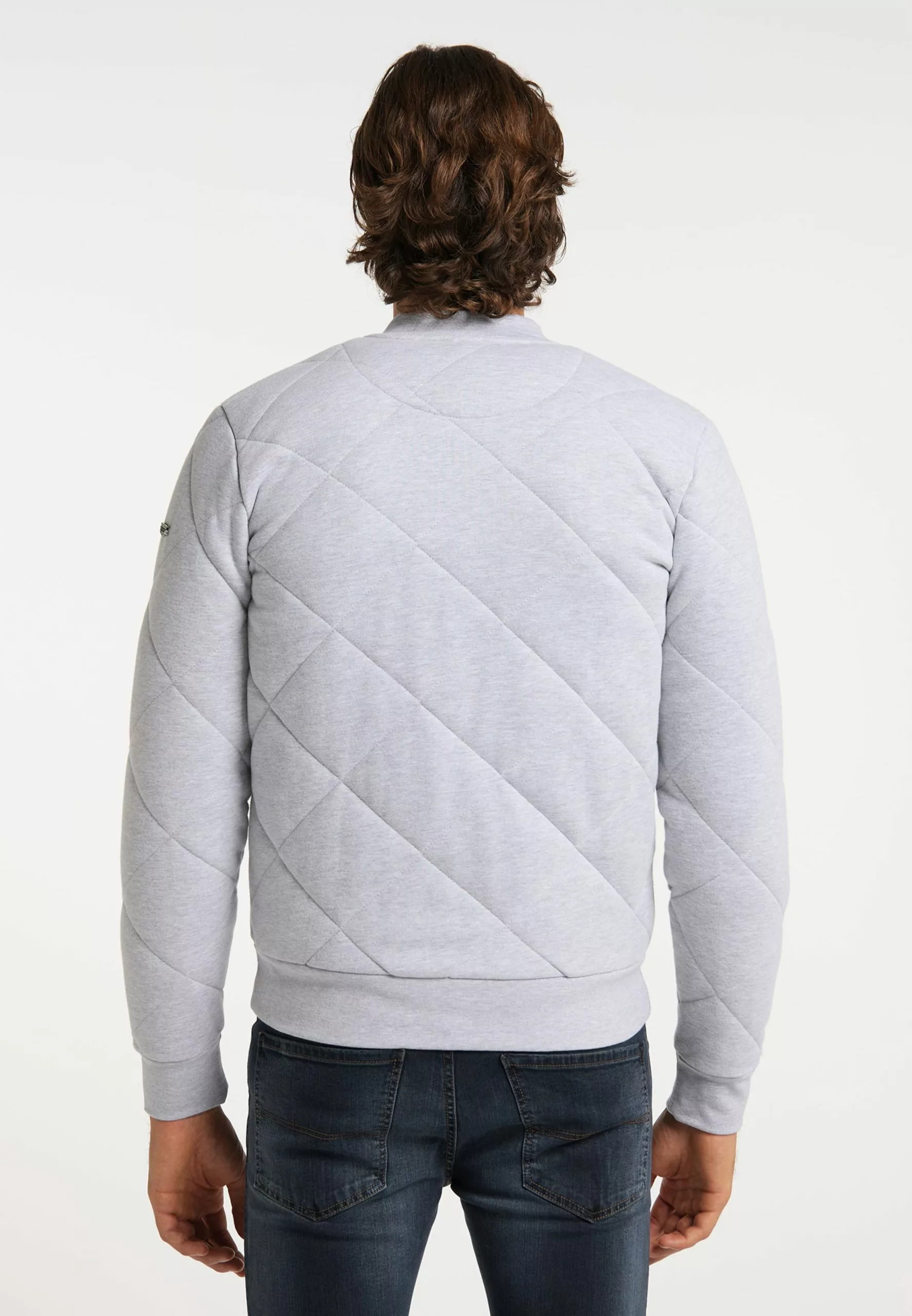 DreiMaster Vintage Sweats Zippés Veste De Survêtement Homme Gris Clair 3 DreiMaster Vintage Sweats Zippés Veste De Survêtement Homme Gris Clair – Image 3