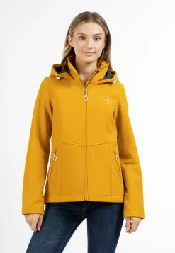 Vestes De Mi-saison Veste Mi-saison Femme Jaune Foncé -Magasin Vintage Dreimaster 1cada5d91c8590420b60ebd8eca6ba84