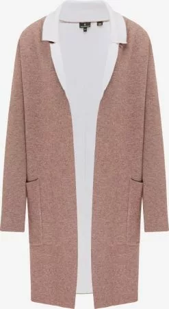 Gilets Cardigan Femme Marron