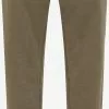 DreiMaster Vintage Chinos Coupe Slim Pantalon Chino Homme Olive