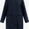 Manteaux De Mi-saison Manteau Mi-saison Femme Bleu Nuit