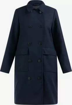 Manteaux De Mi-saison Manteau Mi-saison Femme Bleu Nuit