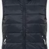 Vestes Sans Manches Gilet Femme Bleu Nuit