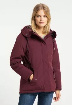 DreiMaster Vintage Vestes Dhiver Veste D’hiver Femme Bordeaux -Magasin Vintage Dreimaster 1e24664f78113bbb169096bc269ce96f