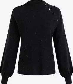 Pulls Maille Fine Pull-over Femme Noir