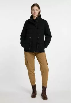 DreiMaster Vintage Vestes Dhiver Veste D’hiver Femme Noir -Magasin Vintage Dreimaster 1e9d15a956fd76f3daa0215513f6b700