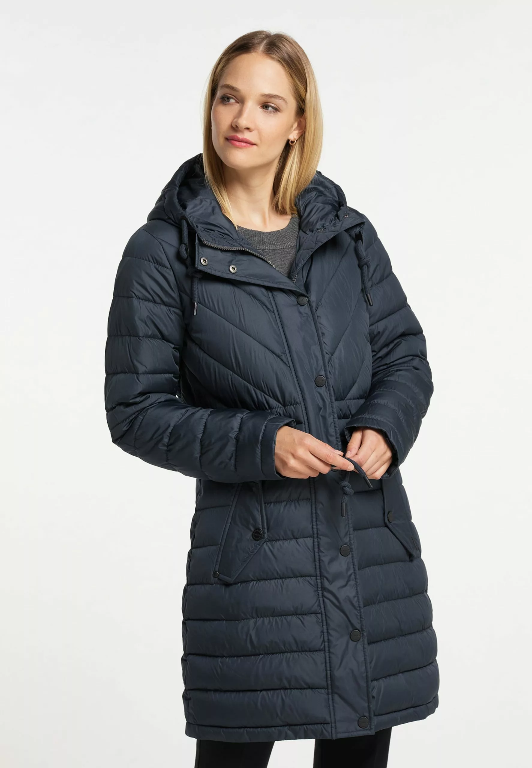 Manteaux Dhiver Manteau D’hiver Femme Bleu Foncé 2 Manteaux Dhiver Manteau D’hiver Femme Bleu Foncé – Image 2