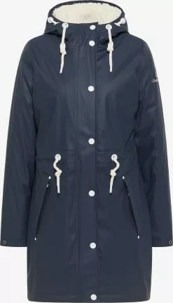 Parkas Parka Mi-saison Femme Marine