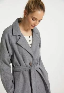 DreiMaster Vintage Manteaux De Mi-saison Manteau Mi-saison Femme Gris Clair -Magasin Vintage Dreimaster 2378f83879026dc916040f610819c7e5