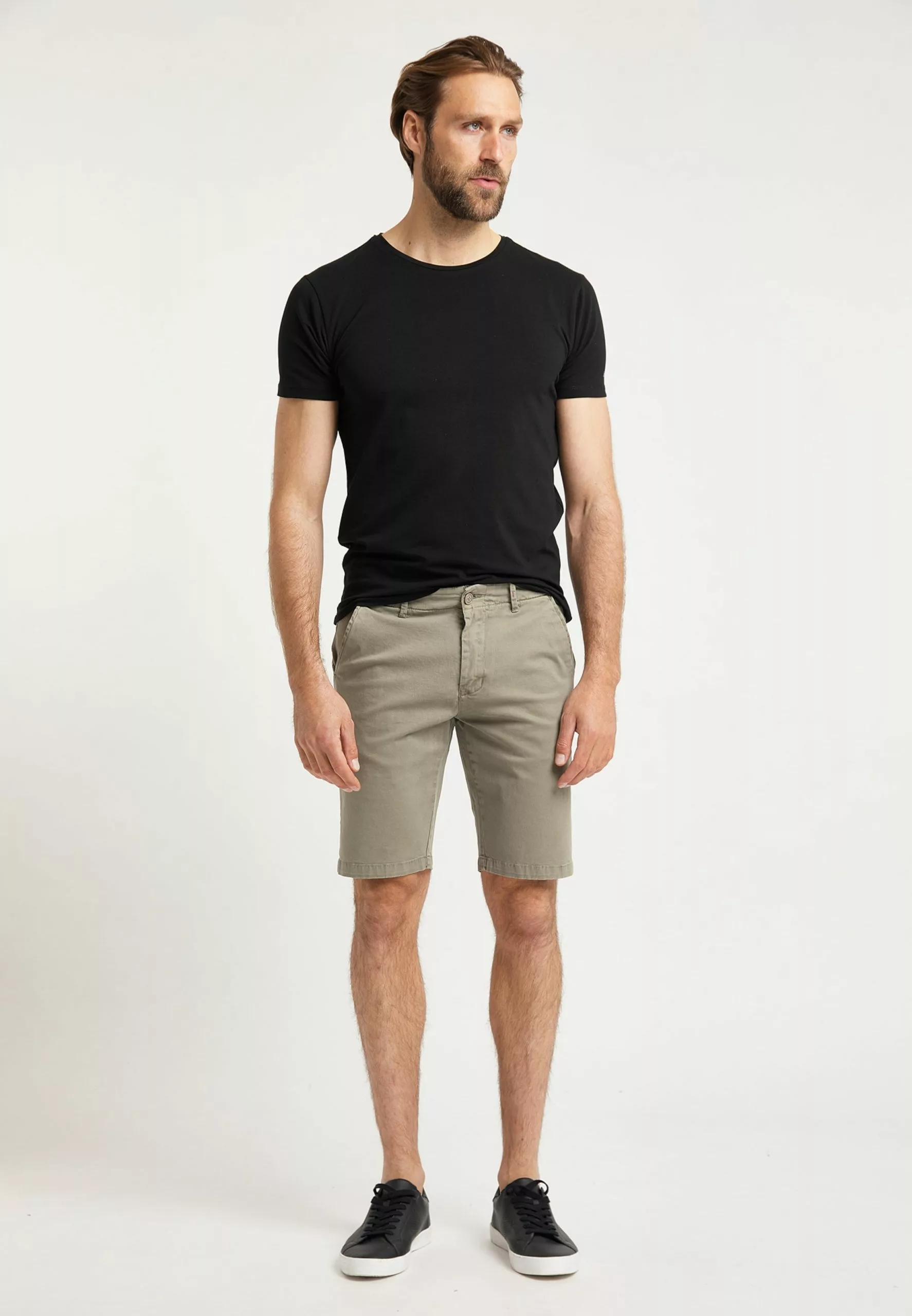 DreiMaster Vintage Shorts Regular Pantalon Homme Kaki 4 DreiMaster Vintage Shorts Regular Pantalon Homme Kaki – Image 4