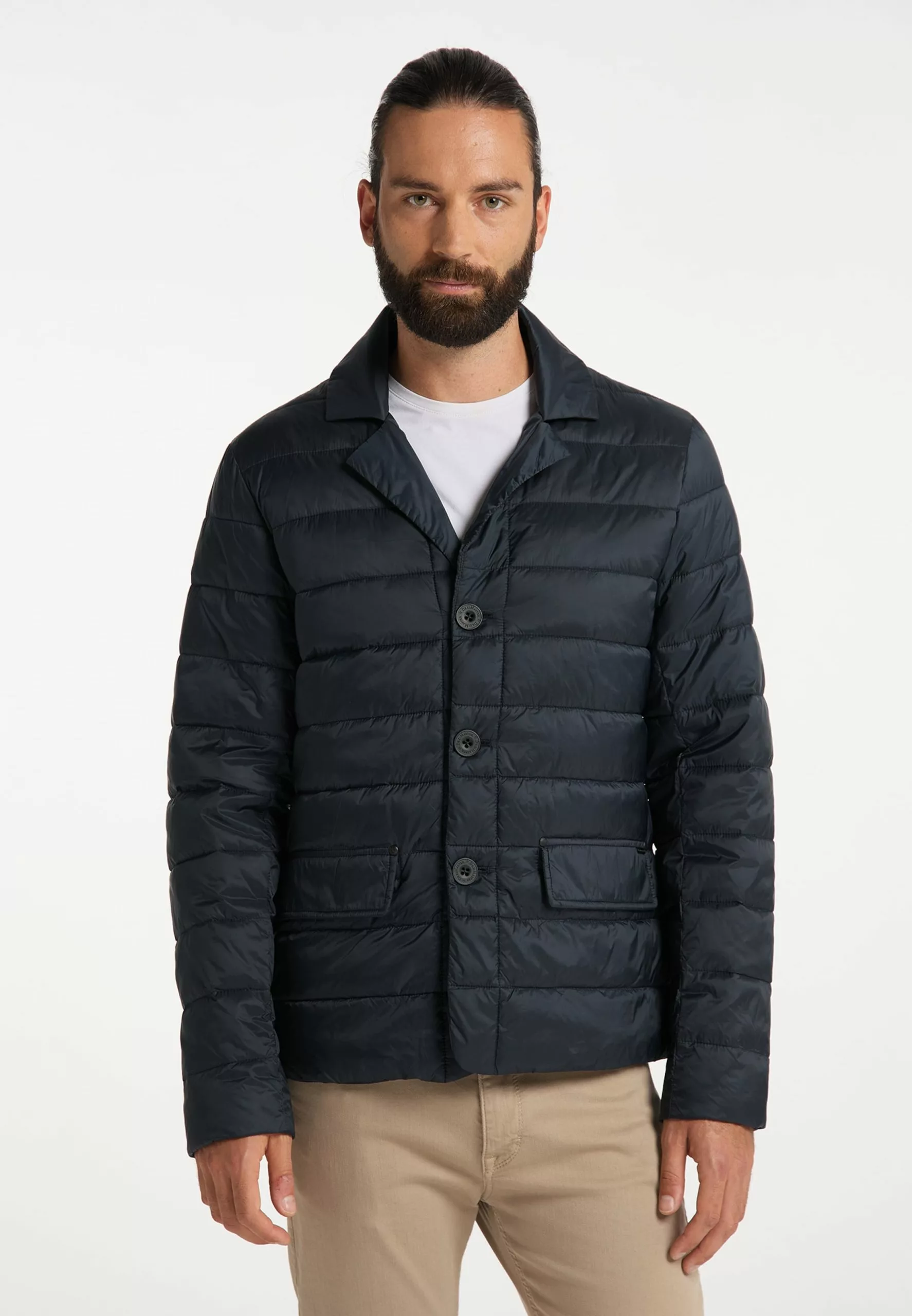 Vestes De Mi-saison Veste Mi-saison Homme Bleu Outremer 2 Vestes De Mi-saison Veste Mi-saison Homme Bleu Outremer – Image 2