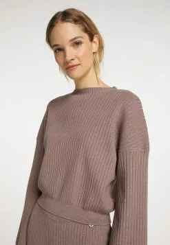 Pulls Maille Fine Pull-over Femme Poudre -Magasin Vintage Dreimaster 27cd4ec25d76632176a531307511df1e