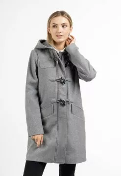 Manteaux Dhiver Manteau D’hiver Femme Gris Chiné -Magasin Vintage Dreimaster 285853ac90cfc622bc0021f878716280