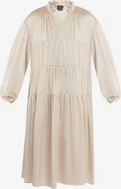 Robes Midi Robe Colina Femme Beige