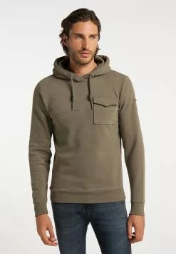 DreiMaster Vintage Sweats à Capuche Sweat-shirt Homme Olive -Magasin Vintage Dreimaster 29884cea0f13edd232a458b0d07376f6