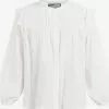 DreiMaster Vintage Blouses Et Tuniques Chemisier Femme Blanc Cassé