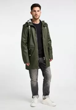 Vestes De Mi-saison Parka Mi-saison Homme Kaki -Magasin Vintage Dreimaster 2ad13e6f0703011d249ad9f4763eac17