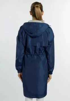 Parkas Parka Mi-saison Femme Bleu Marine -Magasin Vintage Dreimaster 2b048ac285594c7b08838797c00cebf7