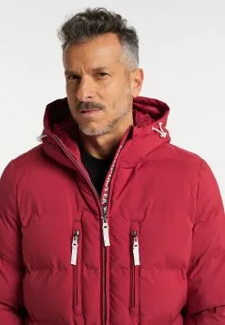 Vestes Dhiver Veste D’hiver Homme Rouge -Magasin Vintage Dreimaster 2be89a436b45417f9d9d411b057bf724