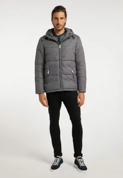 Vestes Dhiver Veste D’hiver Homme Gris Foncé -Magasin Vintage Dreimaster 2c47f2e72c1d1a4de5d3127d5f49a701