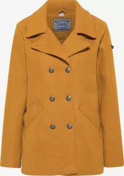 DreiMaster Vintage Manteaux De Mi-saison Manteau Mi-saison Femme Curry