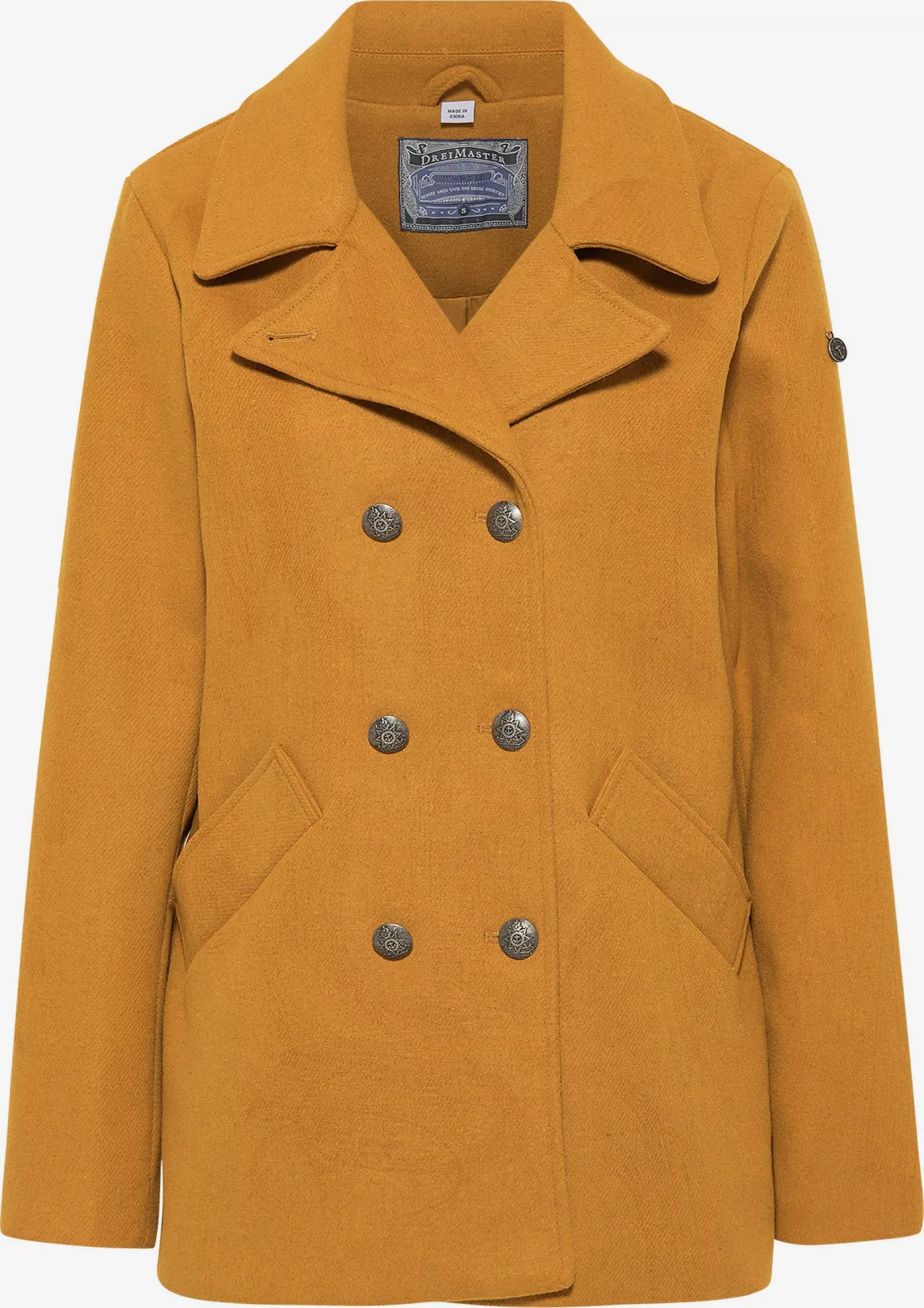 DreiMaster Vintage Manteaux De Mi-saison Manteau Mi-saison Femme Curry 1 DreiMaster Vintage Manteaux De Mi-saison Manteau Mi-saison Femme Curry