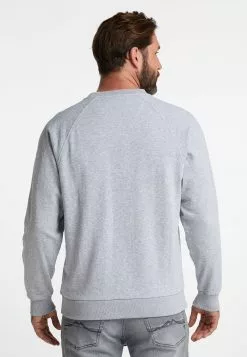 Sweatshirts Sweat-shirt Bridgeport Homme Gris Chiné -Magasin Vintage Dreimaster 2d70af780dcbb588fb3f0de46ff48a80