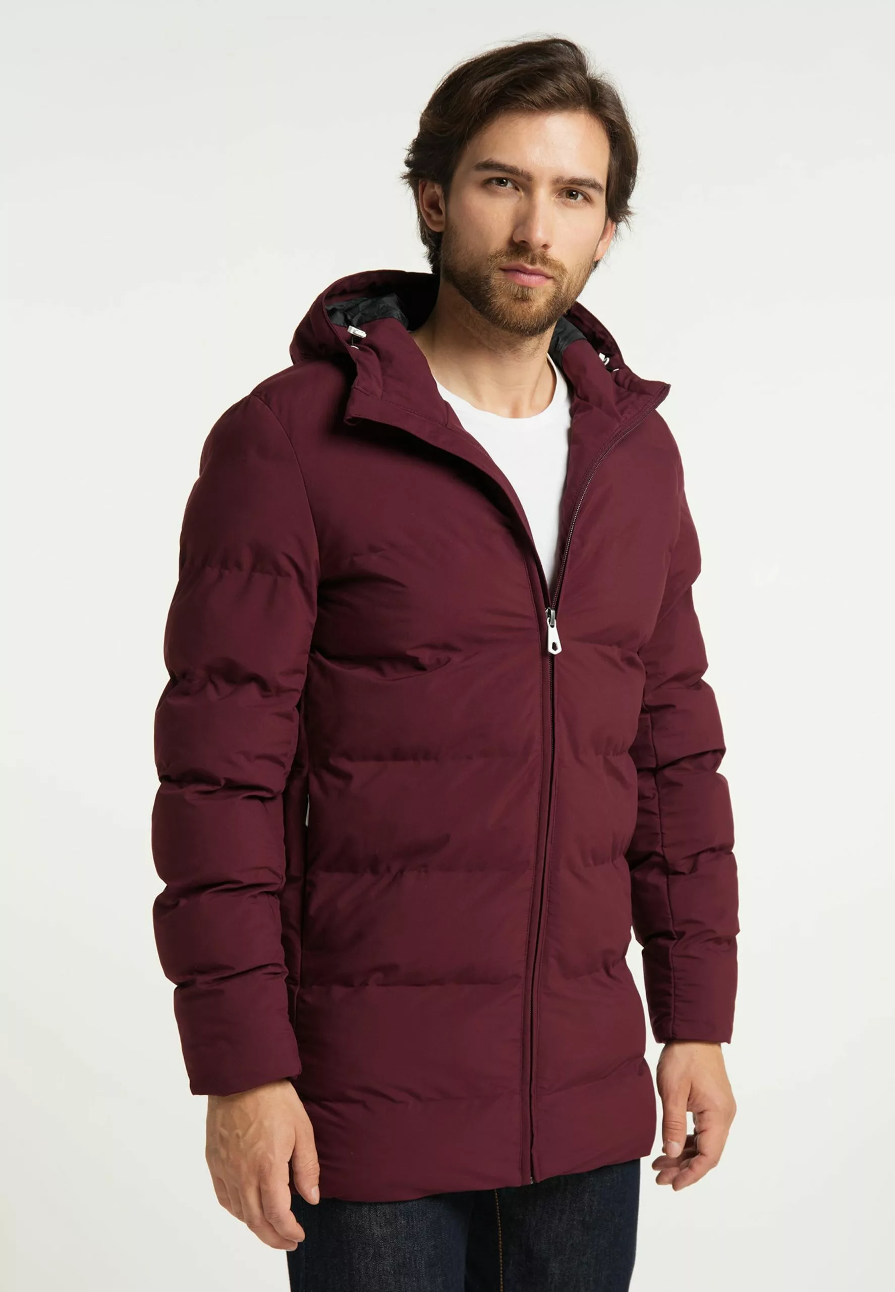 Manteaux Dhiver Manteau D’hiver Homme Bordeaux 2 Manteaux Dhiver Manteau D’hiver Homme Bordeaux – Image 2