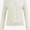 Gilets Cardigan Femme Beige Clair